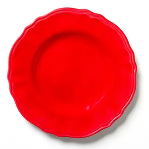 Green, Red, Yellow Solid Plastic plates