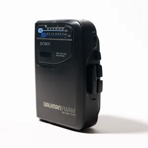 Sony Walkman FM AM Portable Cassette Player Black, 80s, 90s, music, headphones