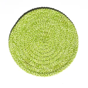 Small sized corded Light Green Trivet - 7.75