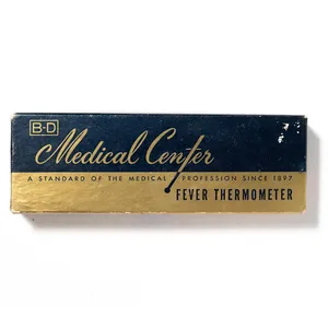 Vintage BD Fever Glass 11318 Thermometer 