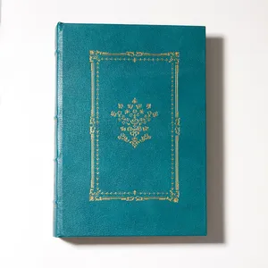 Book: Medical Book Surgical TUMORS of the spinal cord. Aqua Blue Quarter leather with hubbed spine and gilt gold lettering/decoration. Gilded page edges. Silk page marker ribbon