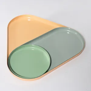 Pastel Geometric Nesting trays - 10.5