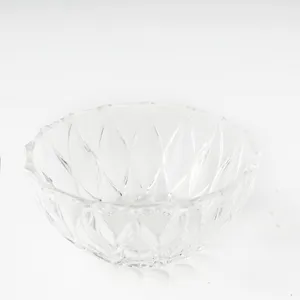 Cut Clear Glass Bowl Ramekin - 2