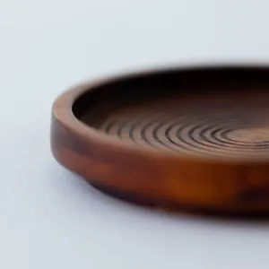 70s Wooden Coaster