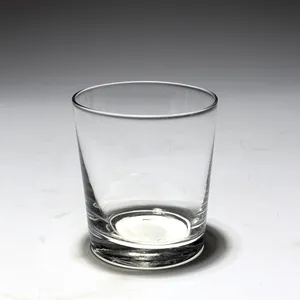 Crystal D'Arques 'Belair' Whiskey Glass Thick, Scotch, Double Old Fashioned Glass with slightly fluted sides - 3.75