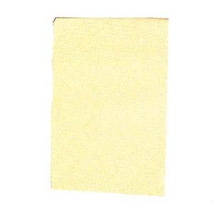 Wallpaper Remnant 1970s Shades of Yellow Flowers on a diagonal grid
