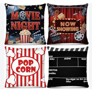 Movie Night Pillows 20x20