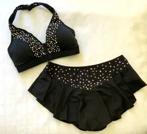 Custom Black skirt set Small