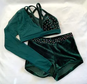 3 piece jade Velvet small