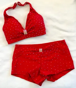 Max Bling pinch front Red Small