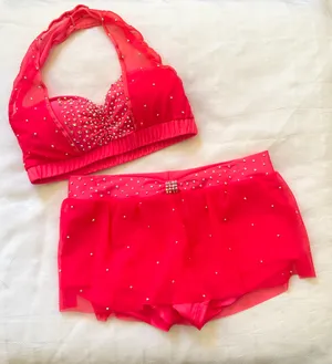 Max Bling Coral skirt set XS