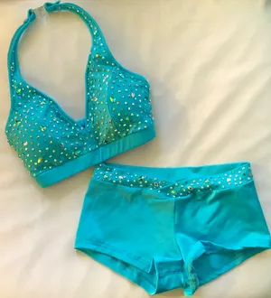 Custom Arabian blue small