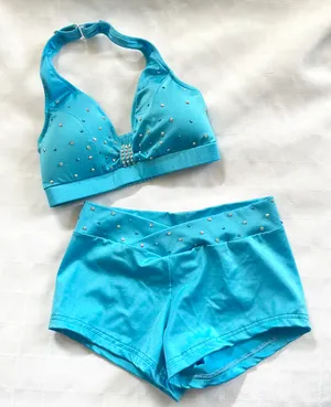 Custom peacock blue XS