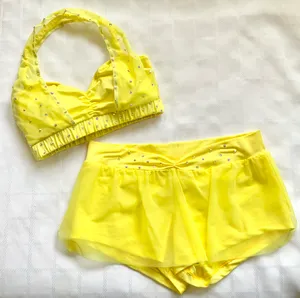 Custom AG Yellow Skirt set small