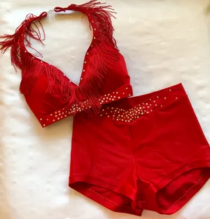 Custom AG Red Fringe medium 
