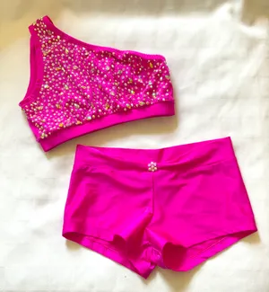Custom Dallaswear top small/ Custom shorts Small