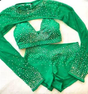 Max bling plus 3 piece Kelly green Small
