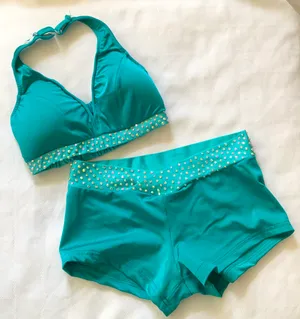 Custom 2 tone Jade green XS