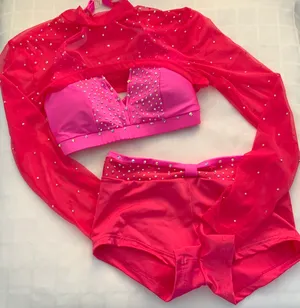Custom 3 piece multi pink medium