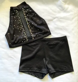 Standard Black satin Small