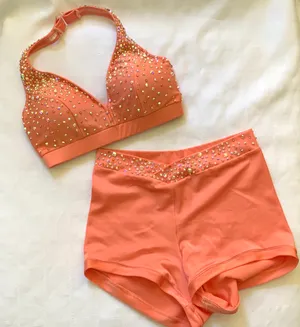 Max Bling peach midrise Small