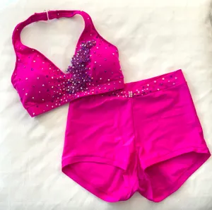 Custom hot pink appliqué small