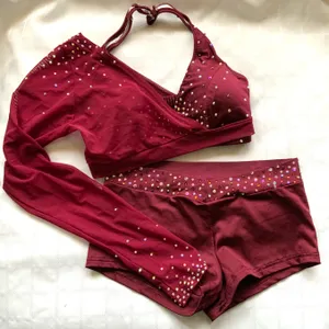3 Piece AG Burgandy small