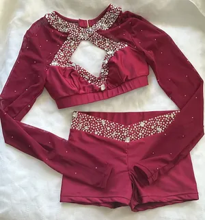 Max bling Burgandy jewel XS
