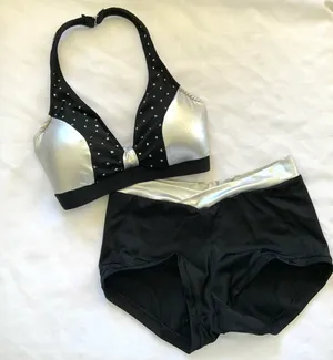 Custom Black/silver Small