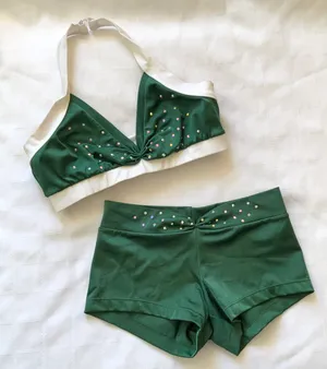 Custom Dallaswear top Small/ XS shorts