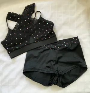 Custom Mesh Cross front black Medium
