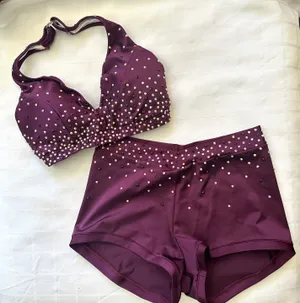 Max Bling plum midrise Medium 
