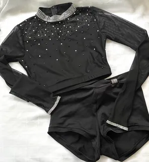 Custom Black mesh sleeve Medium