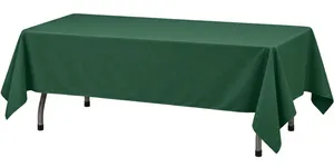 6ft Table Linen - Hunter Green (15