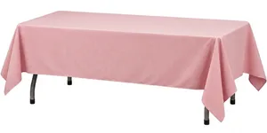 8ft Table Linen - Pastel Pink (15