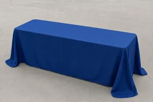 6ft Table Linen - Royal Blue (Floor drop)