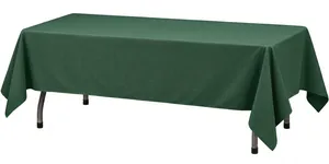 8ft Table Linen - Hunter Green (15