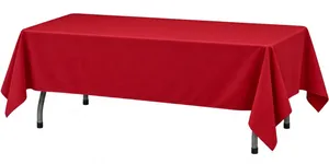 8ft Table Linen - Red (15
