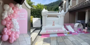 Toddler play area & Backdrop combo