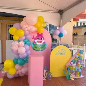 Custom double arch backdrop (BACKDROP/PICTURE AREA)