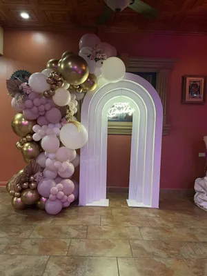 Step arch Backdrop