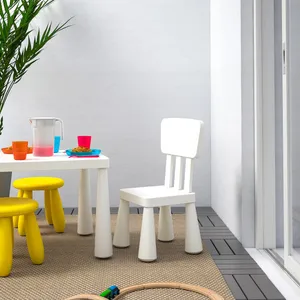 Kids Chairs (All White) - Plastic