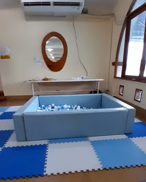 Blue ball pit 5x5 feet