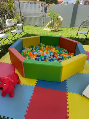 Multi colored ball pit (Octagon shape) 