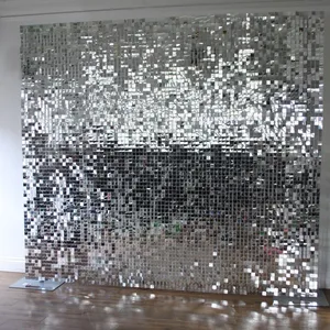 Fancy Sliver Sequin Wall (Backdrop)