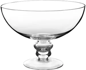 Clear Glass Compote