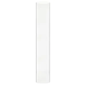 Open-Ended Glass Hurricane Candle Lamp Shade Chimney Tube