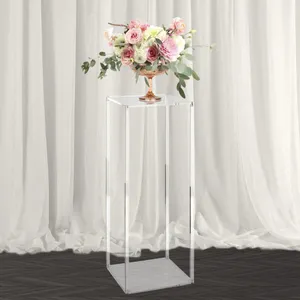 Clear Acrylic Floral Stand