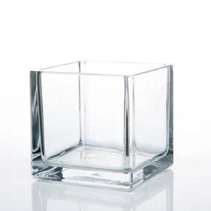 Cube Glass Vase