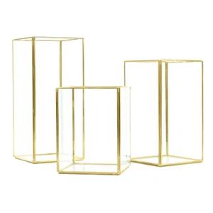 Geometric Hurricane Candle Holders